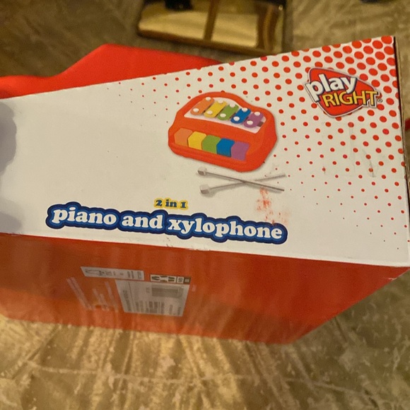 play right Toys Piano And Xylophone Age 2 Months Nwot Poshmark